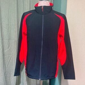 Sport-Tek Black and Red windbreaker